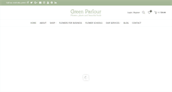 Desktop Screenshot of greenparlour.com